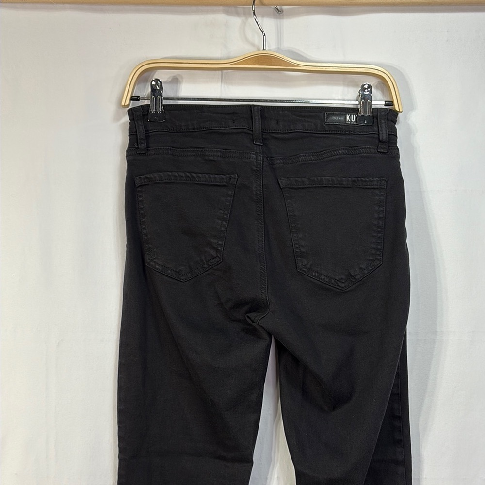 🐄 Kut from the Kloth Amy Black Ankle Cropped Jeans - Picture 5 of 7
